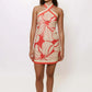 Baker Dress - Coral Plumeria