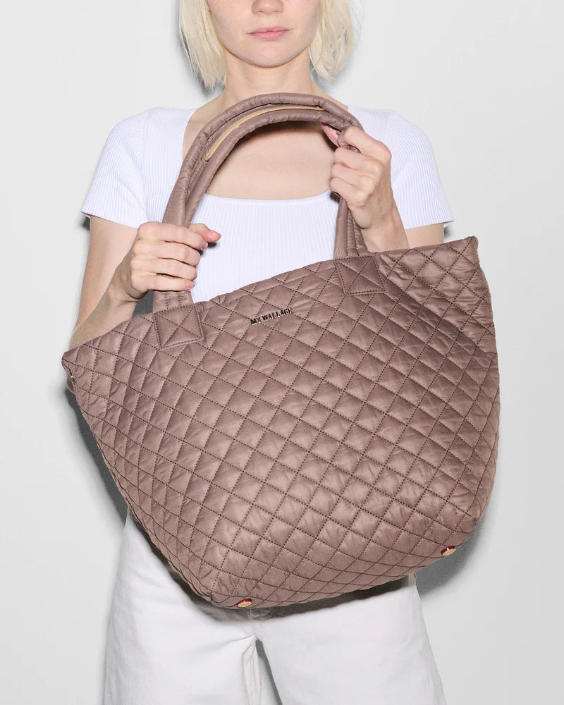 Mauve Medium Metro Tote Deluxe