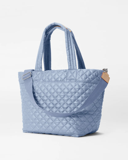 Stone Blue Medium Metro Tote Deluxe