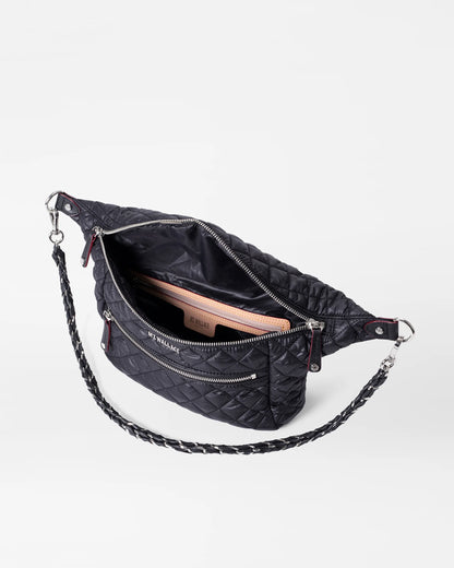 Black Crosby Crossbody Sling Bag