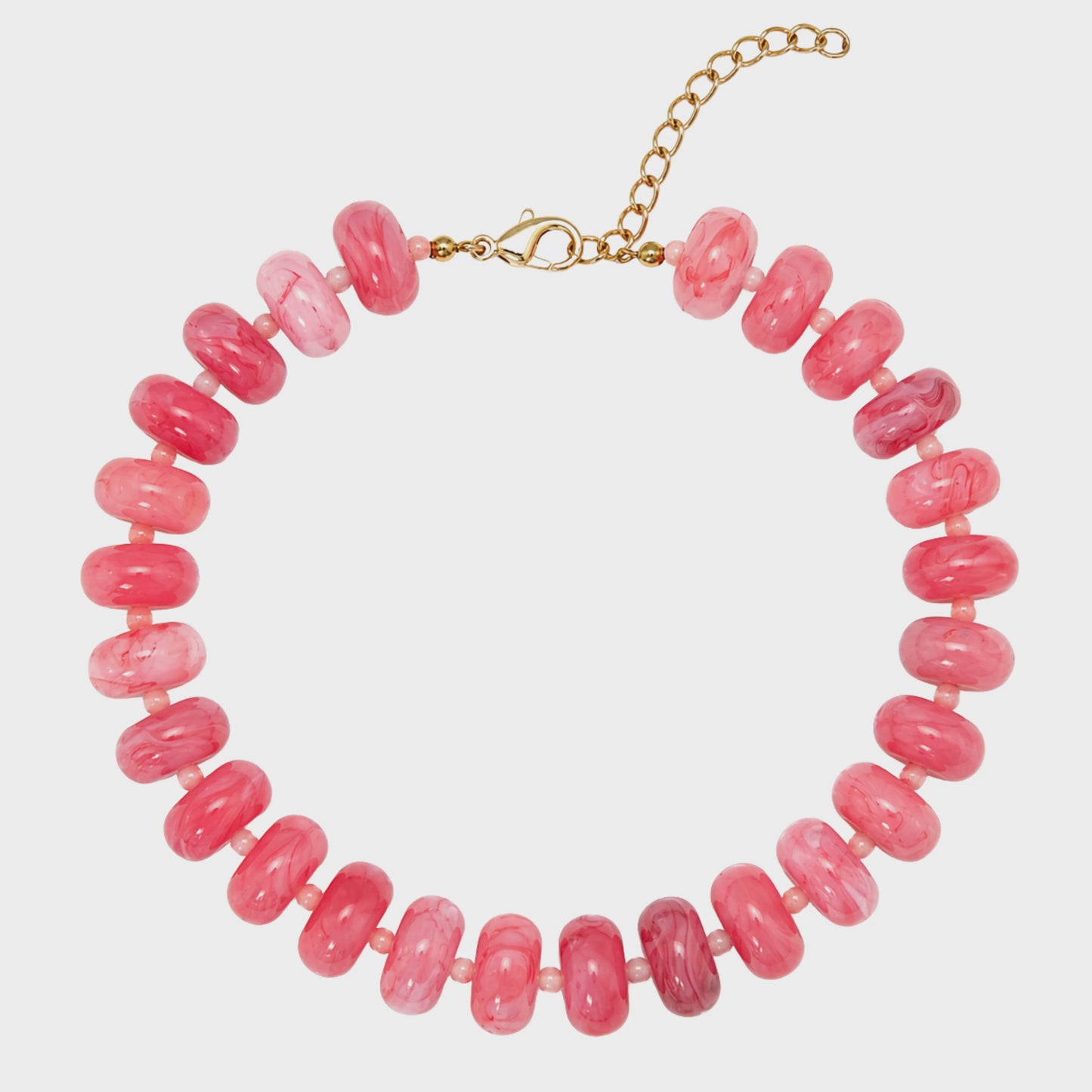 Lucia Necklace - Pink