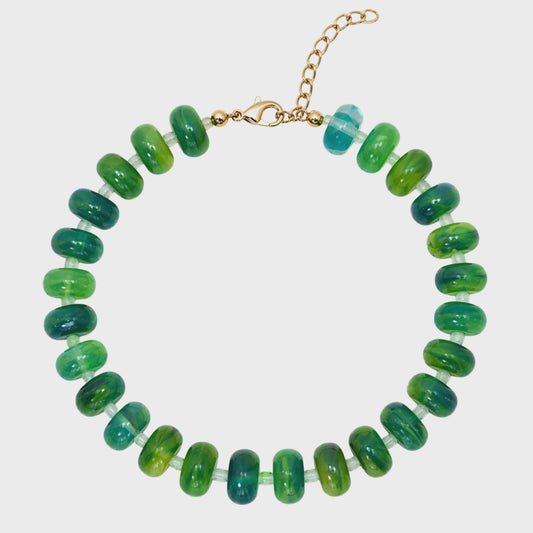 Lucia Necklace - Green