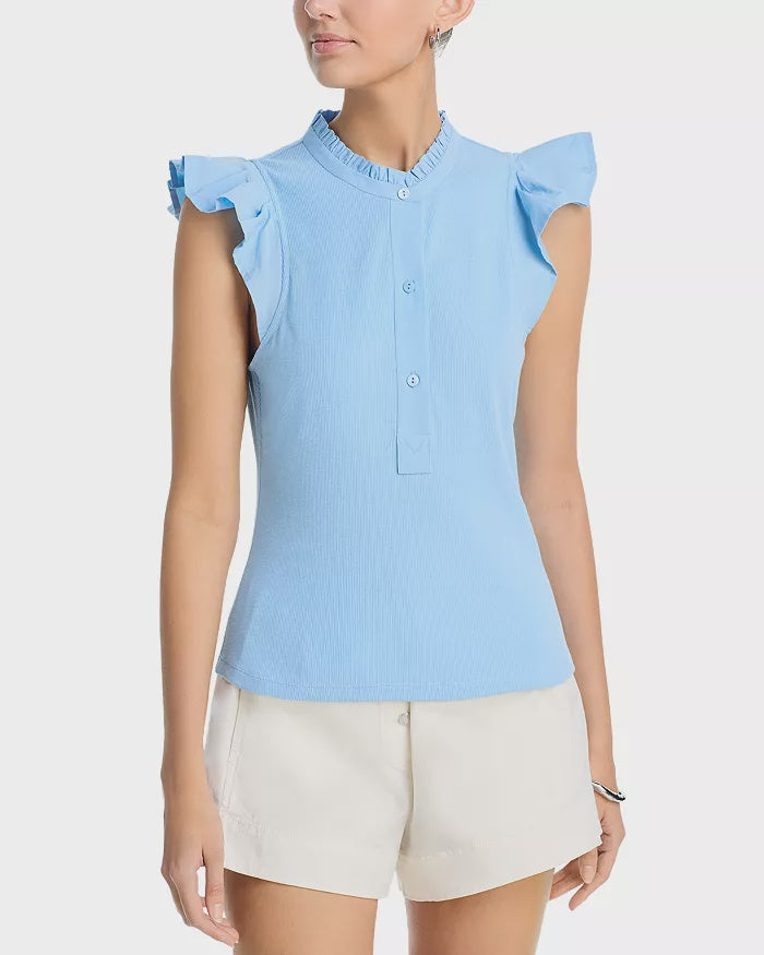 Monroe Top - Bazaar Blue