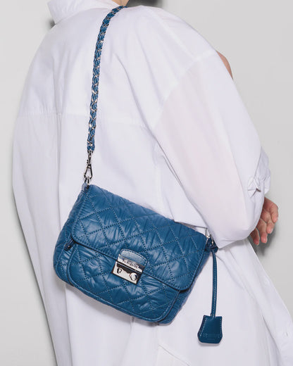 French Blue Small Crosby Lock Crossbody