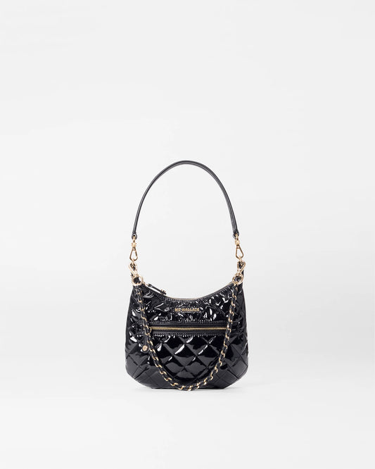 Black Lacquer Mini Crosby Sienna