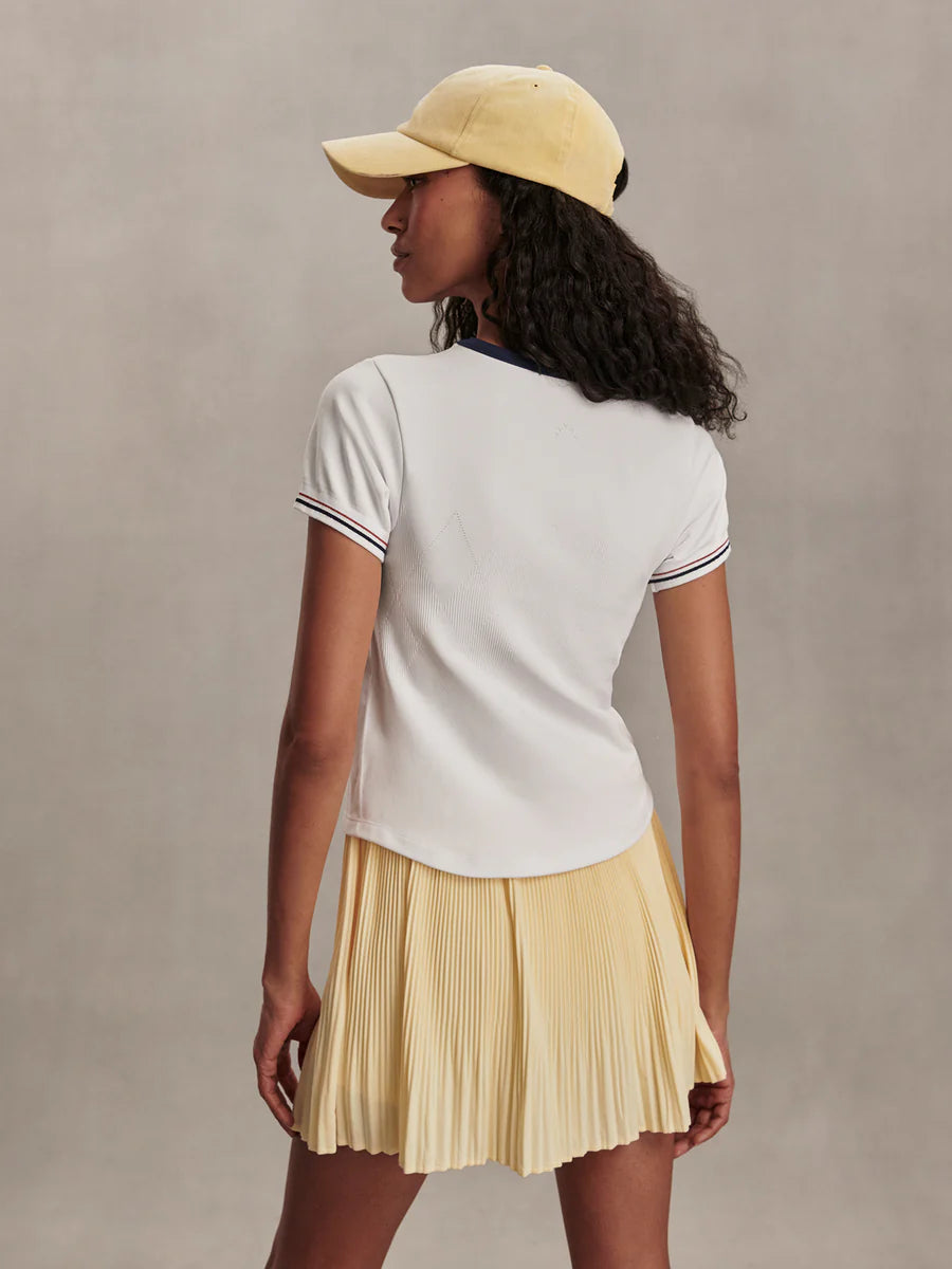 Gleadle Seamless Tee - White