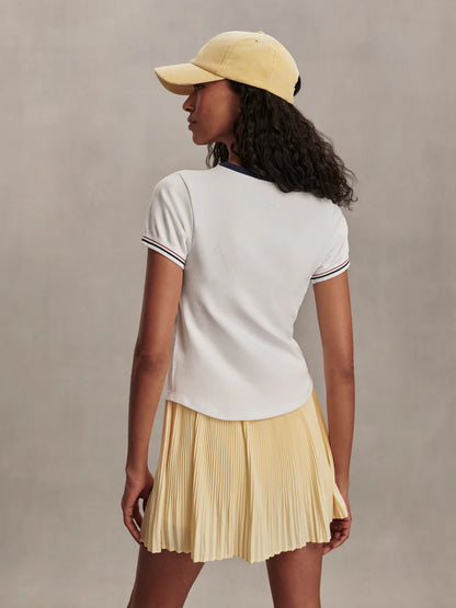 Gleadle Seamless Tee - White