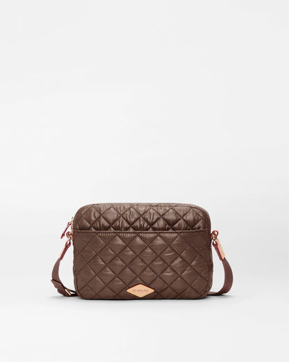 Walnut Small Metro Camera Crossbody Bag II