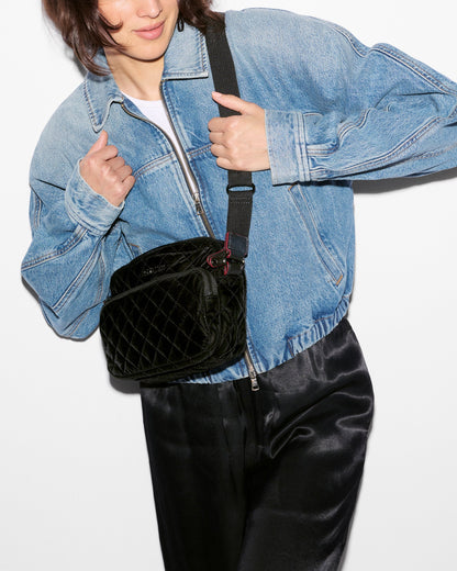 Velvet Finish Small Metro Camera Bag II