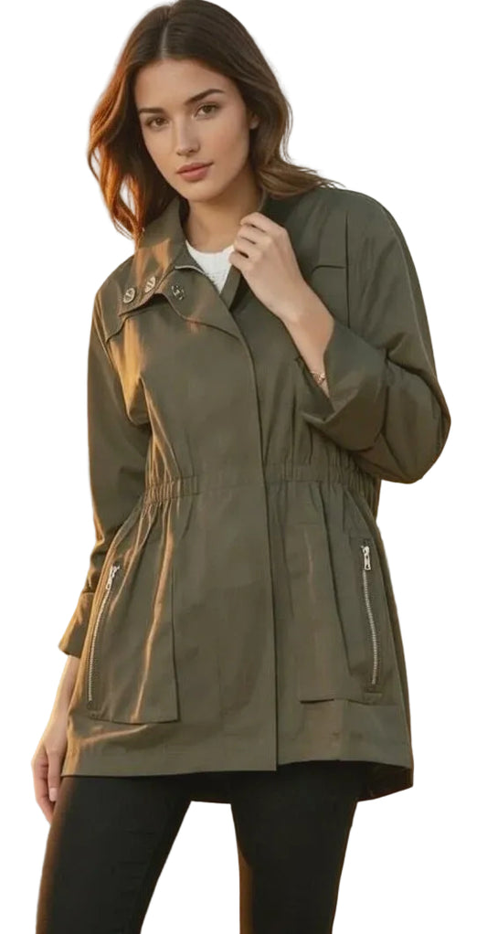 Anorak Jacket - Olive