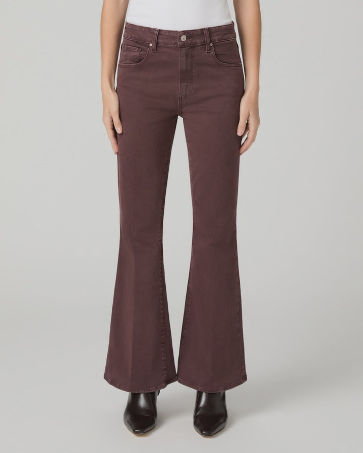 Marlow Skimmer Flare Jean - Vintage Wild Mulberry