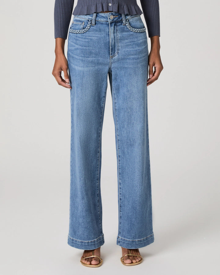 Anessa 31" Wide Leg Jean w/ Braided Pocket