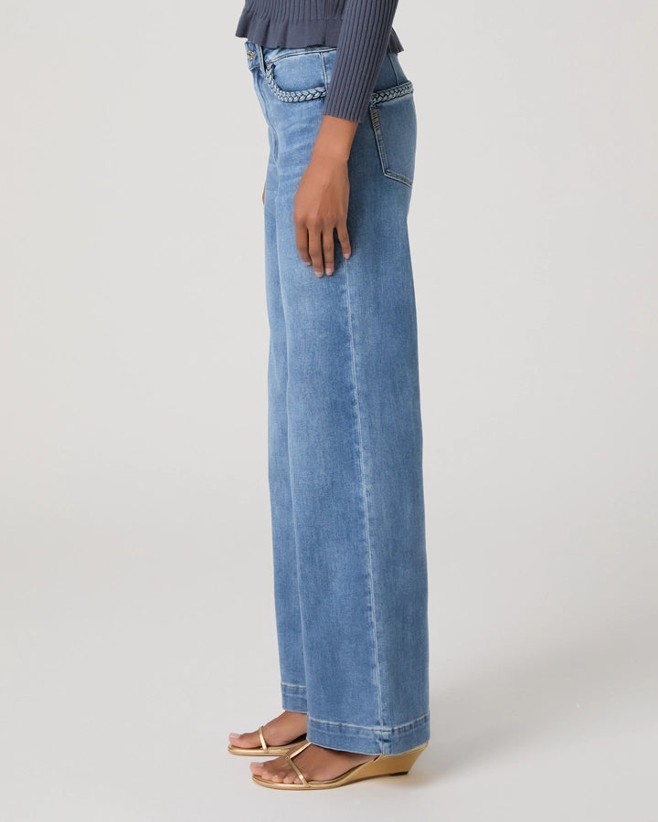 Anessa 31" Wide Leg Jean w/ Braided Pocket