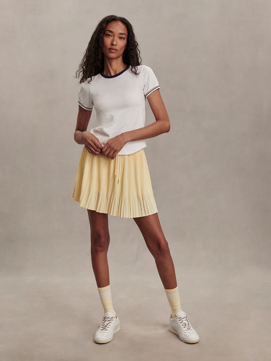 Gleadle Seamless Tee - White
