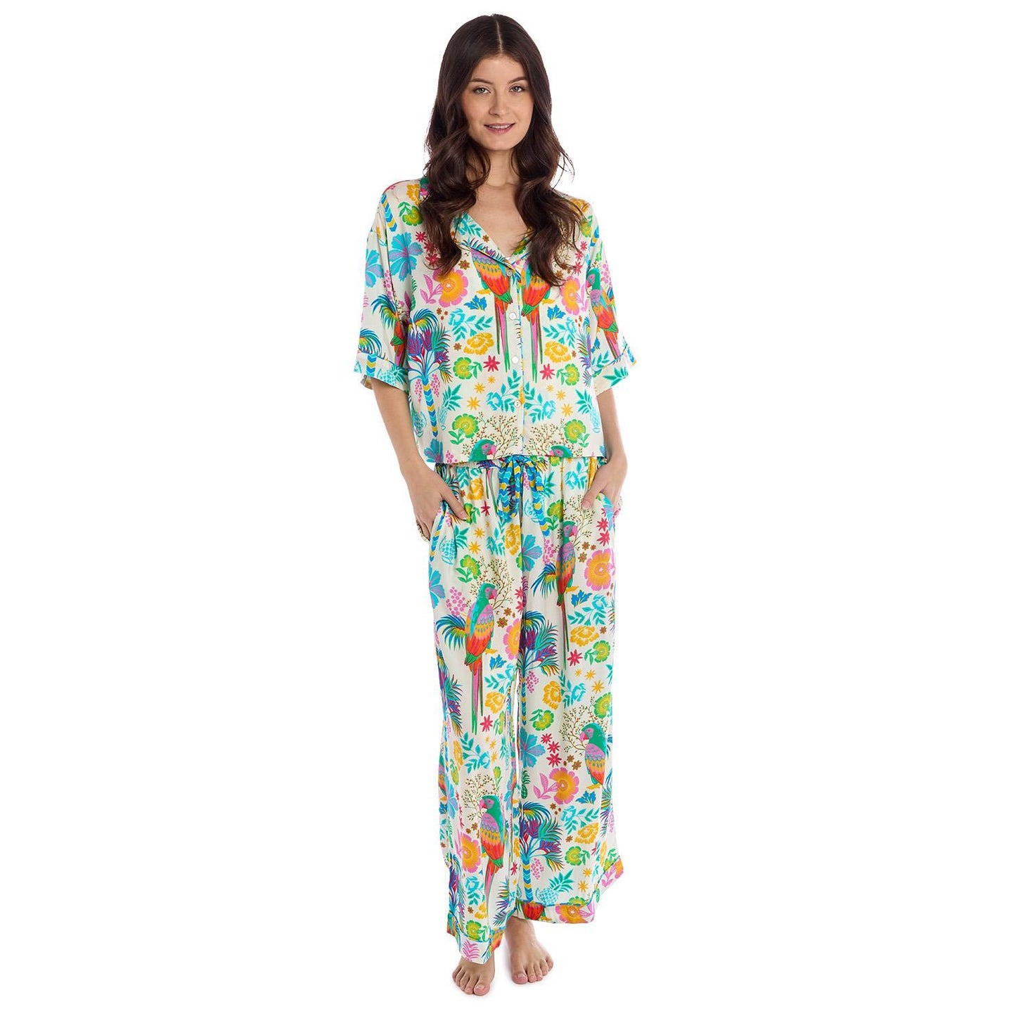 Babouchka Blanc Loungwear Set
