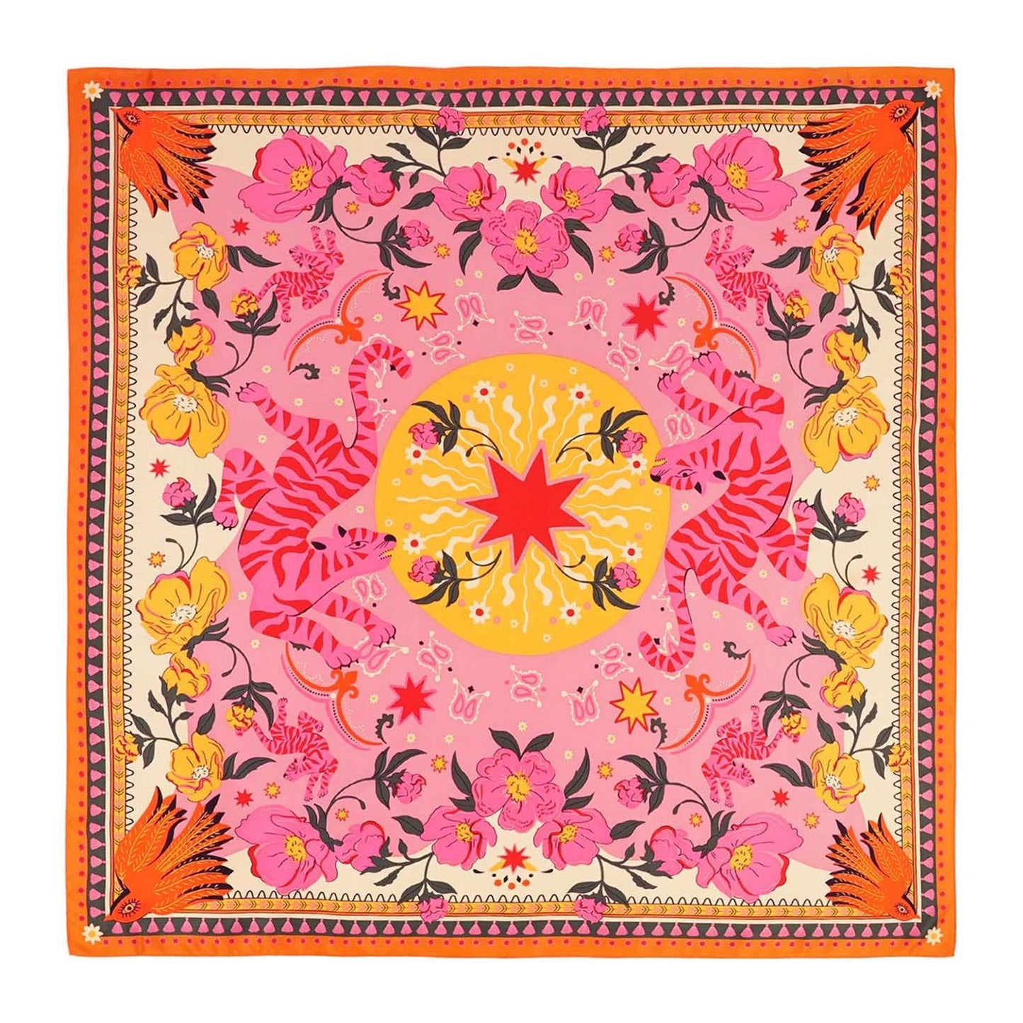 Bandidas Rose Bandana Scarf