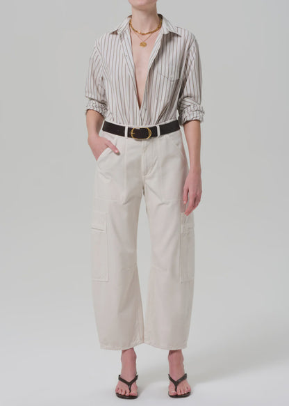 Marcelle Low Slung Easy Cargo In Almondette