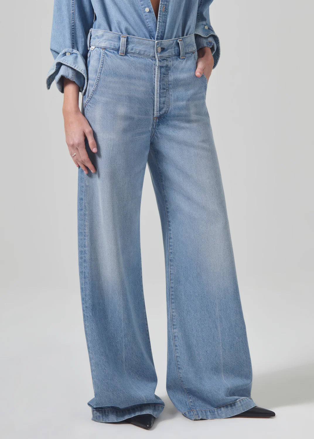 Beverly Trouser In Lune