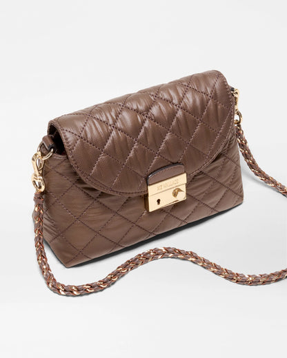 Walnut Brown Mini Crosby Lock Shoulder