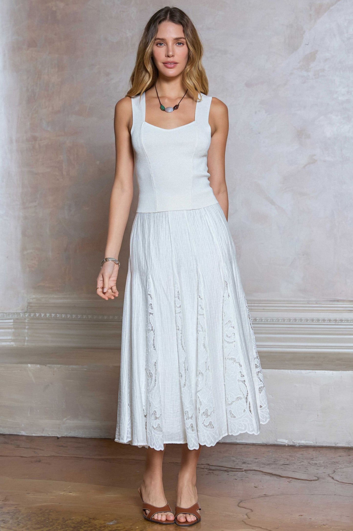 Eden Tank - White