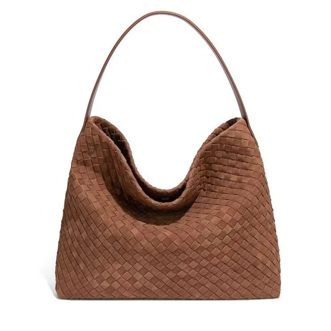 Woven Renny Bag - Brown