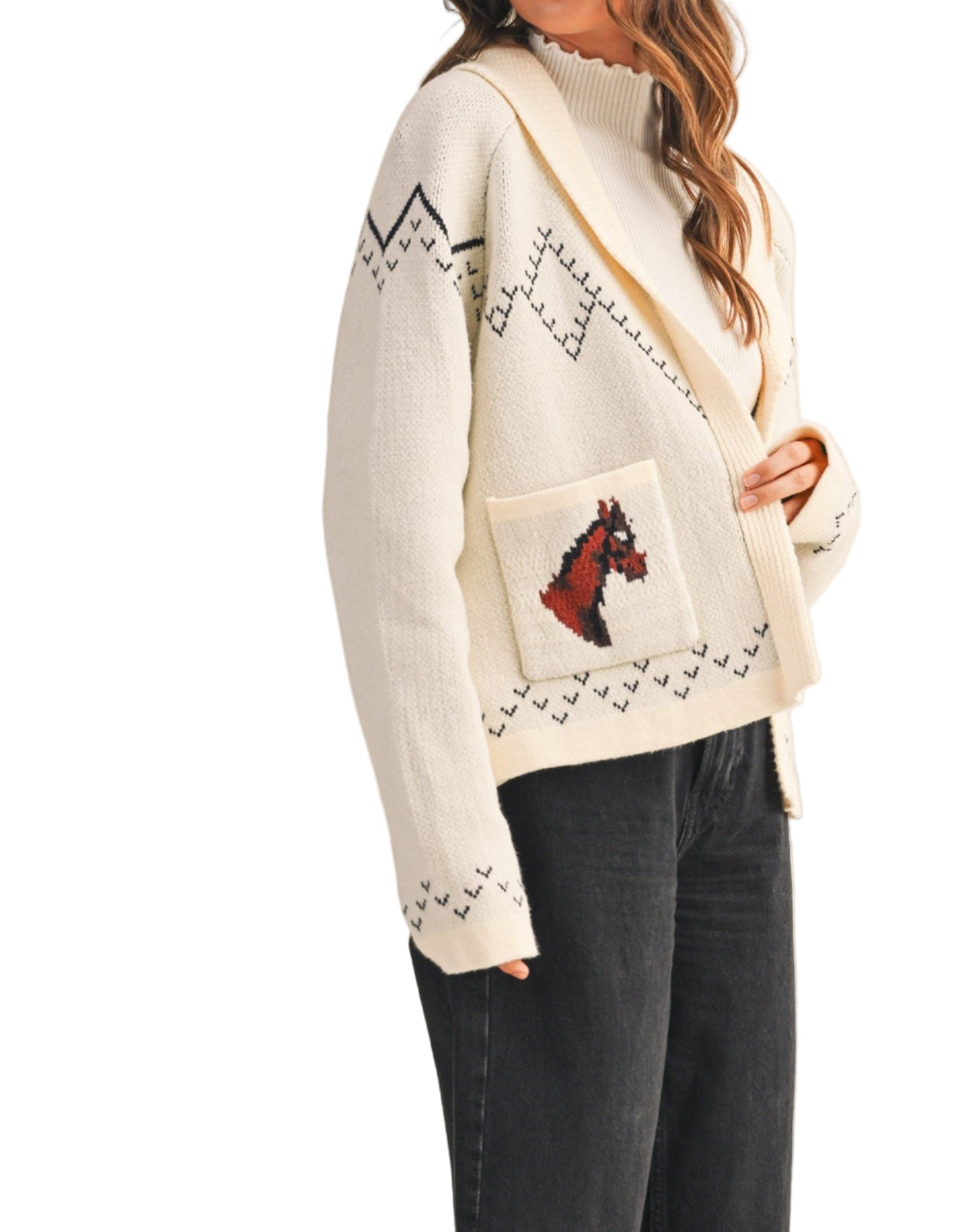 Willa Horse Cardigan