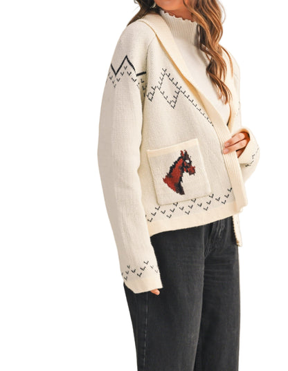 Willa Horse Cardigan