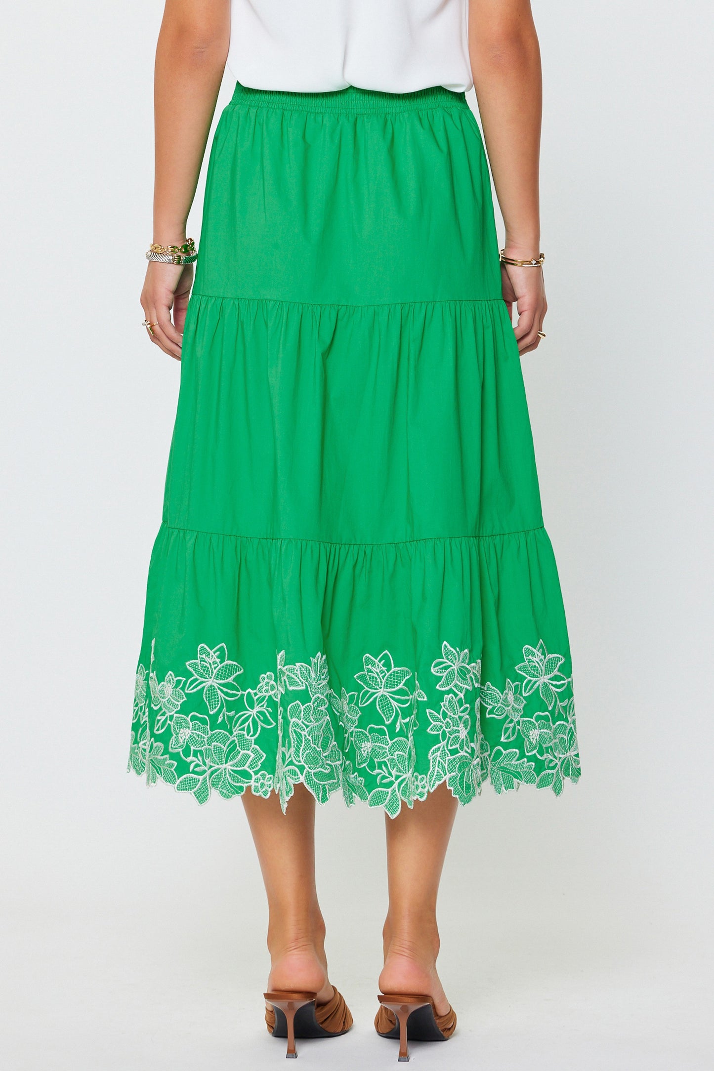 Clover Lane Midi Skirt