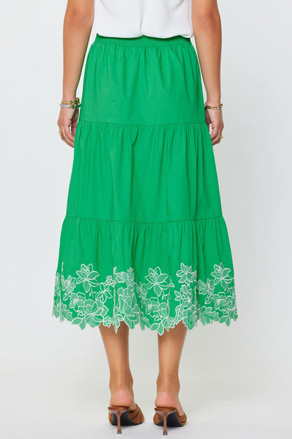 Clover Lane Midi Skirt