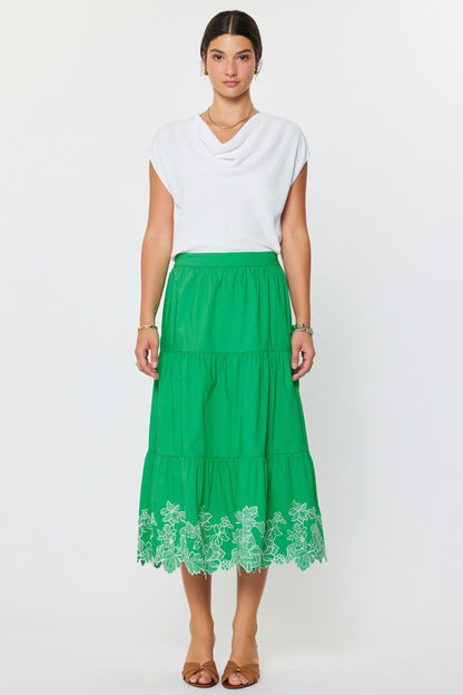 Clover Lane Midi Skirt