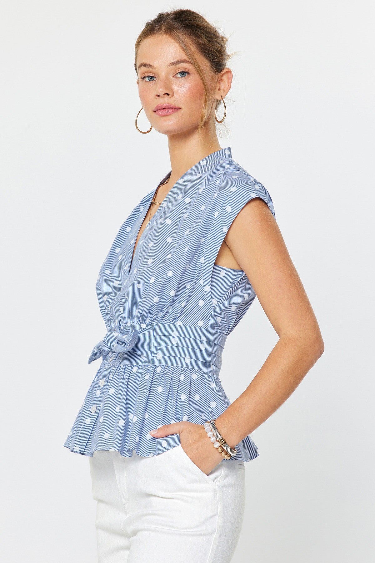 Carrie Polka Dot Top