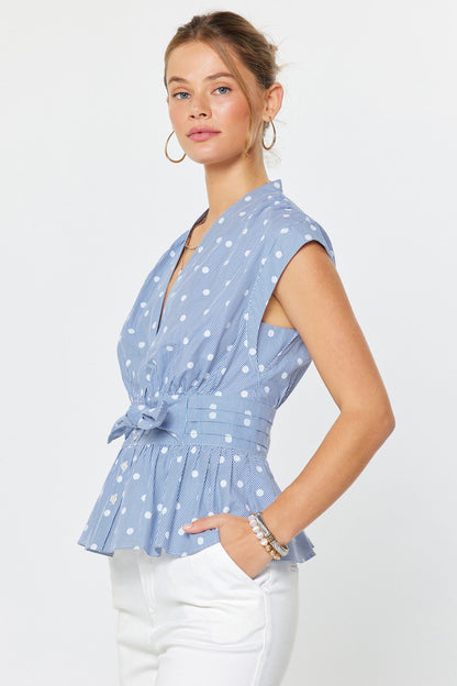 Carrie Polka Dot Top