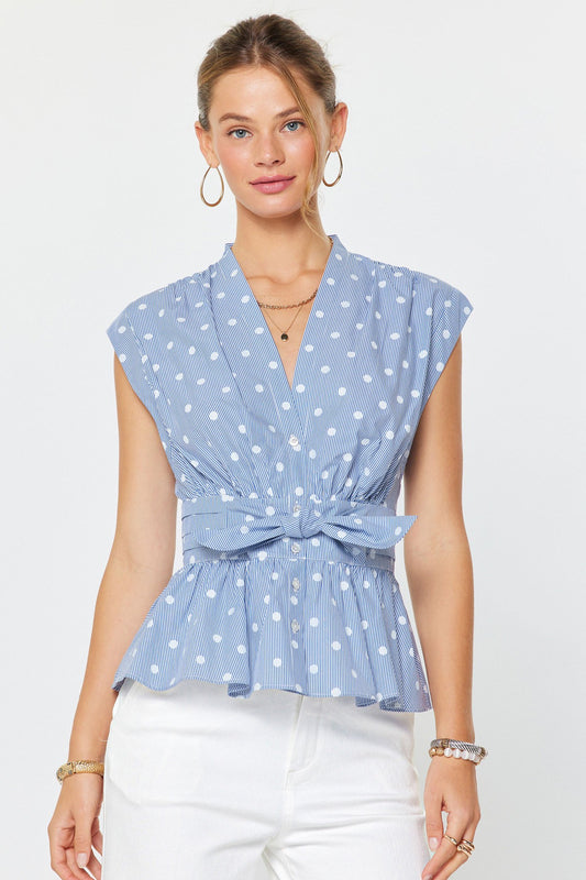 Carrie Polka Dot Top