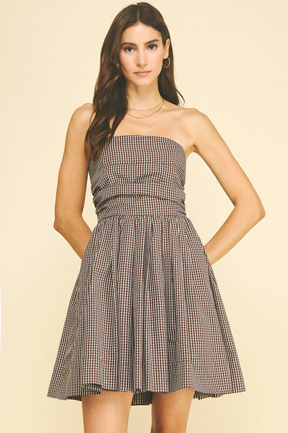 Gigi Gingham Dress