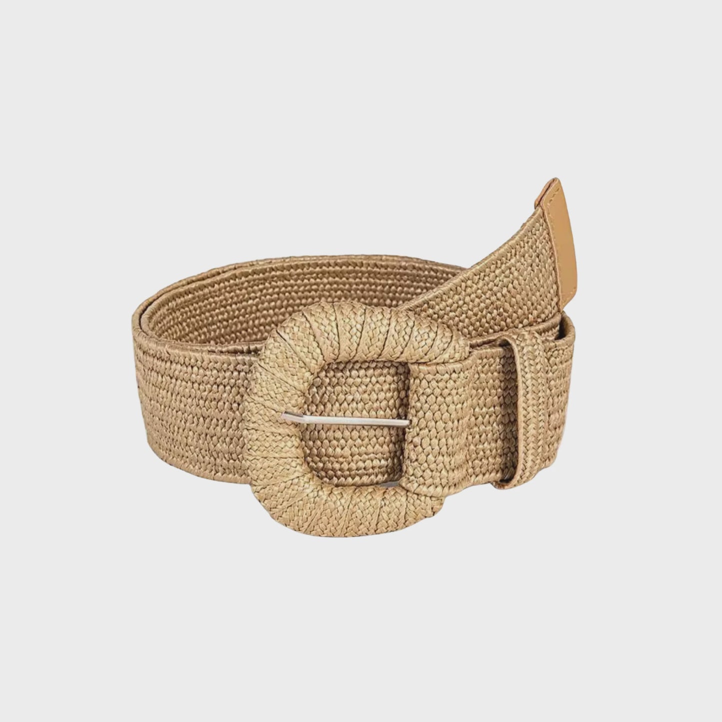 Lauren Raffia Belt