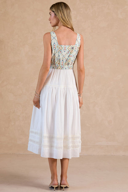 Zoe Embroidered Dress