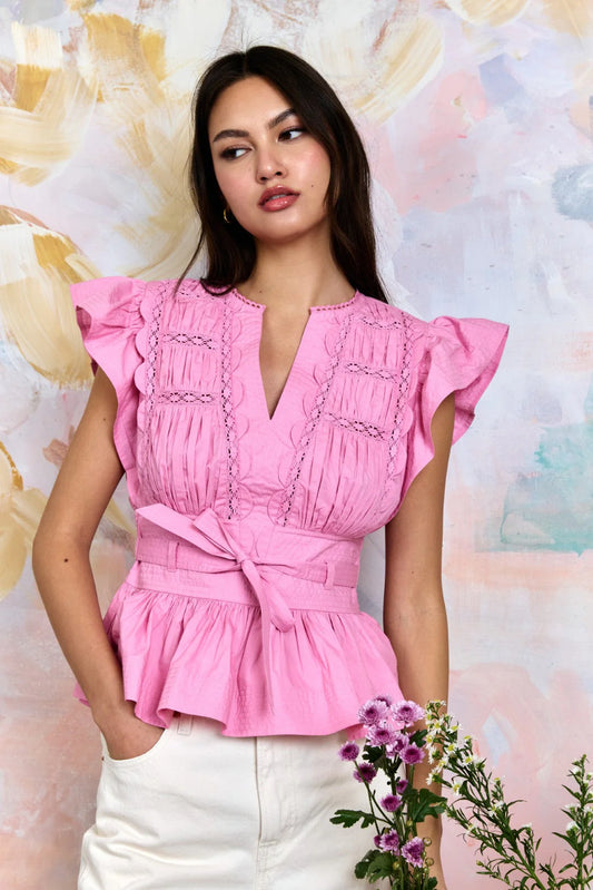 Madelyn Top - Rosebloom