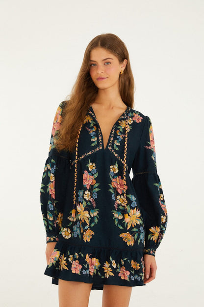 Maira Floral Mini Dress