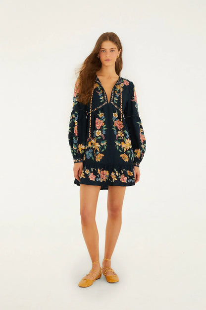 Maira Floral Mini Dress