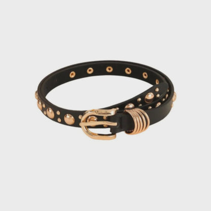 Bella Belt - Black/Gold