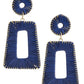 Jordan Raffia Earring