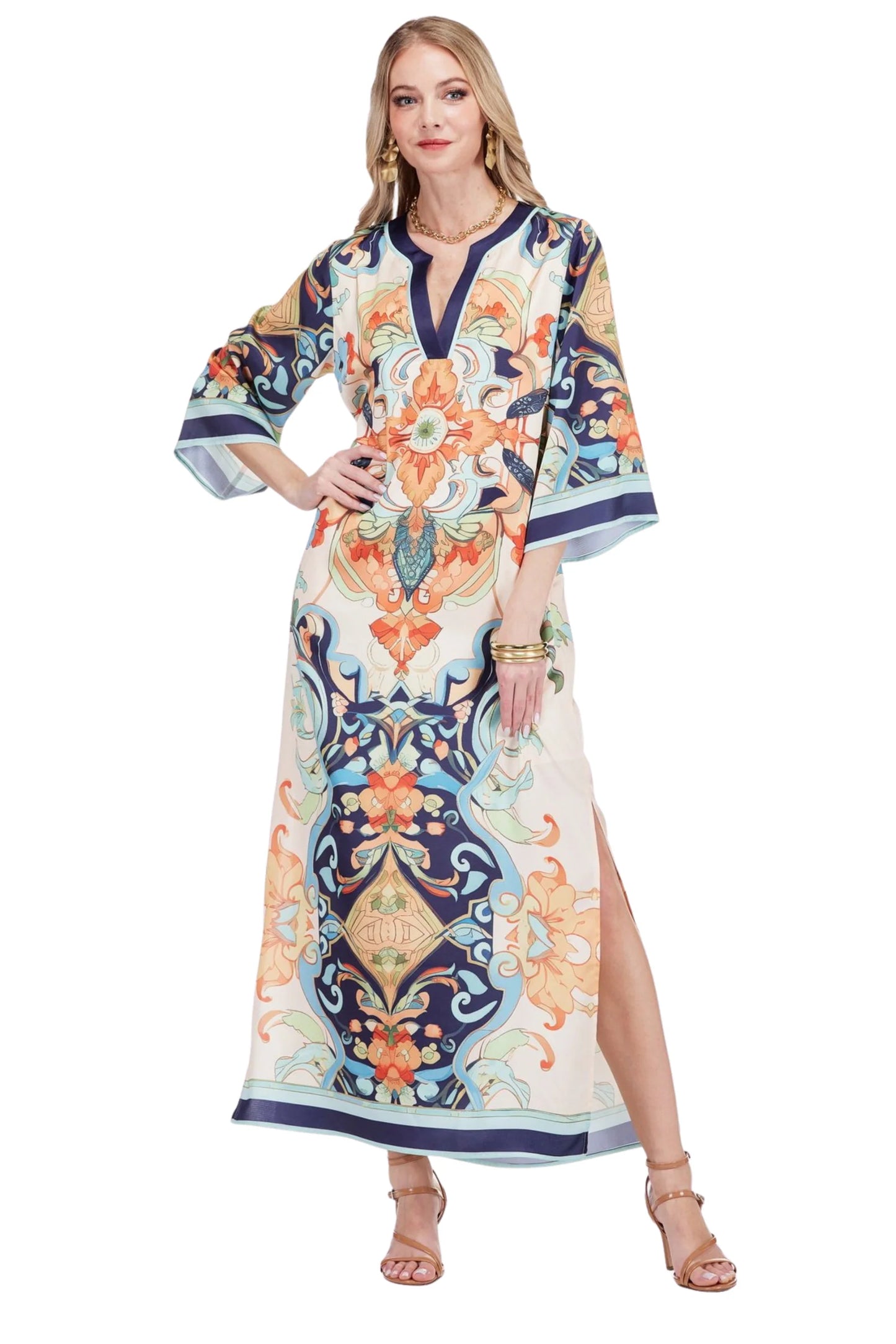 Paloma Printed Maxi Dress