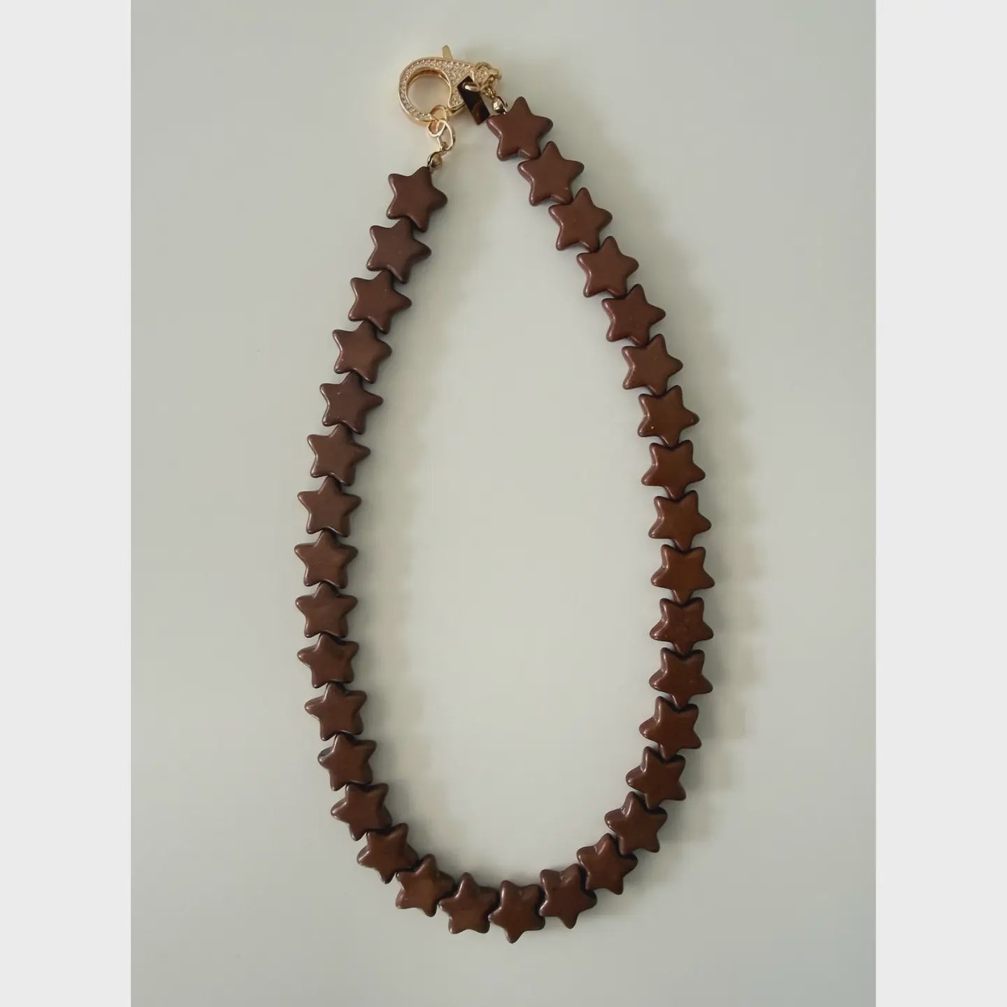 Star Necklace - Brown