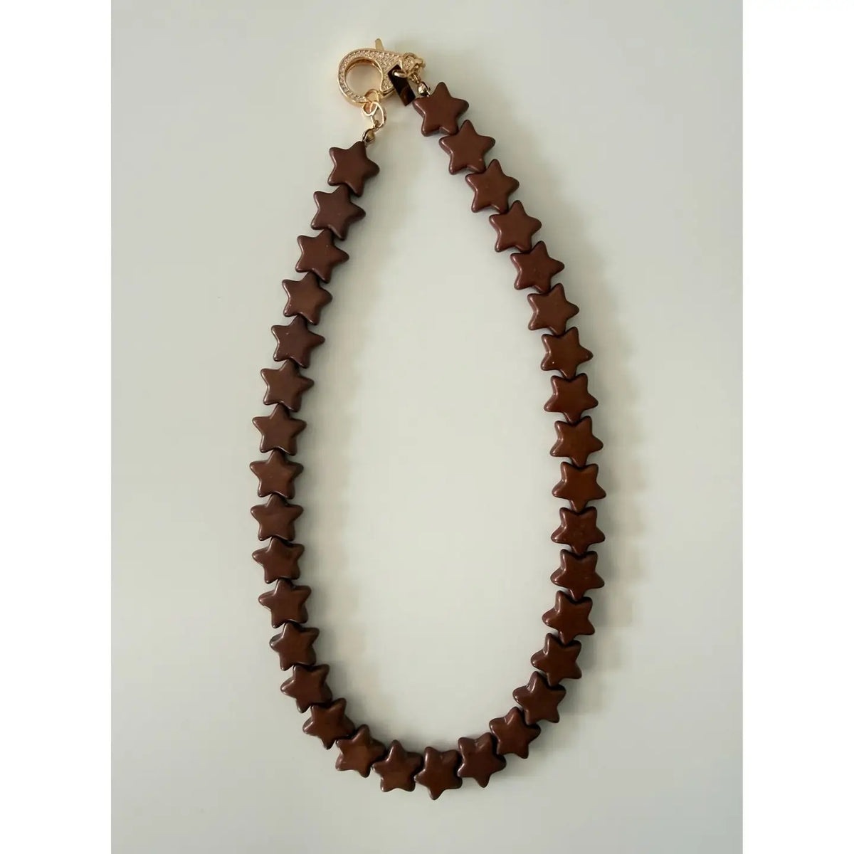 Star Necklace - Brown