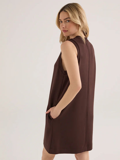 Elba Tank Mini Dress - Coffee Bean