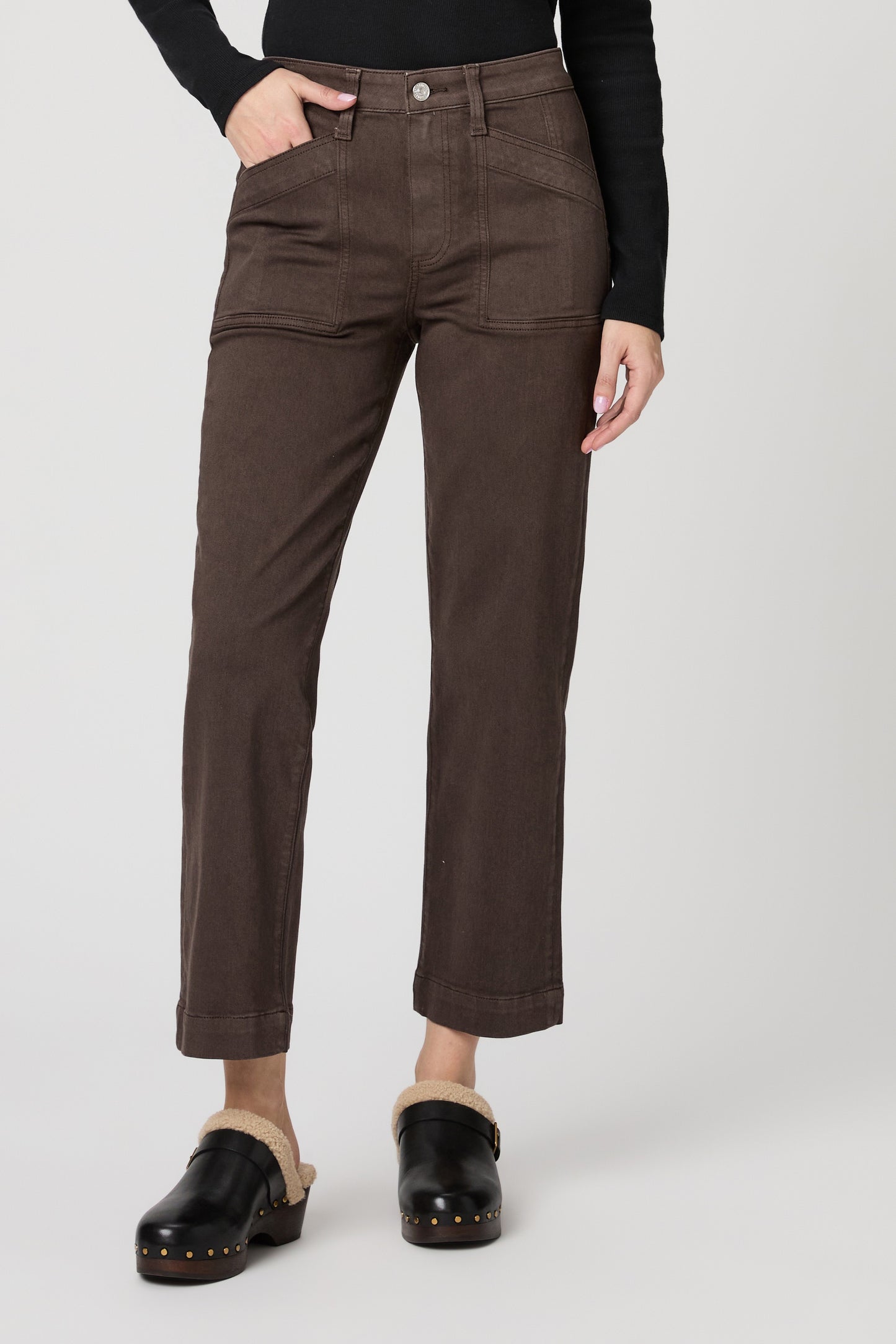 Quincy Ankle Pant - Rich Chocolate