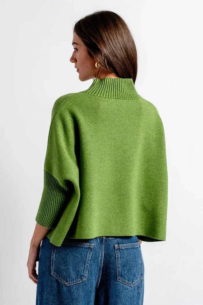 Winter Green Aja Sweater