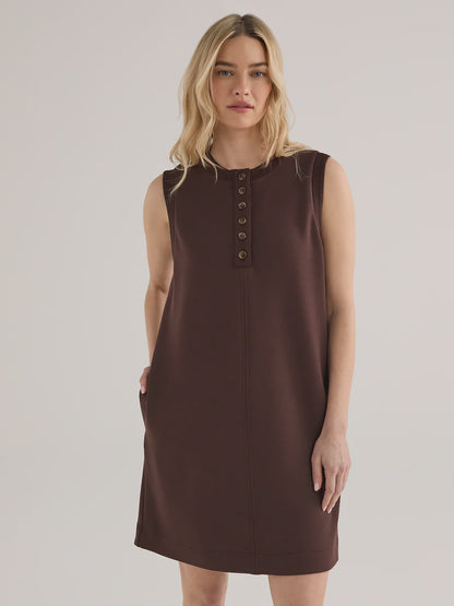 Elba Tank Mini Dress - Coffee Bean