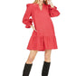 Red Corduroy Dress