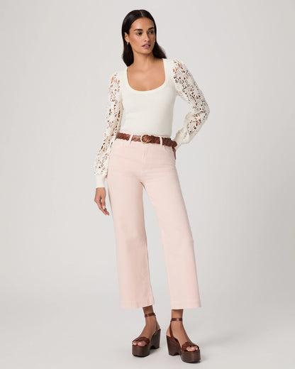 Anessa Wide Leg Jean - Vintage Rosa